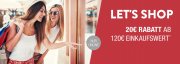 20 Euro Rabatt ab 120 Euro Einkaufswert im Galeria Kaufhof Shop