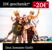 20 Euro Rabatt auf &uuml;ber 4.000 ausgew&auml;hlte Sommer Outfits bei EMP
