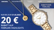 20 Euro Rabatt auf &uuml;ber 7.000 ausgew&auml;hlte Markenuhren- und Schmuck bei Christ