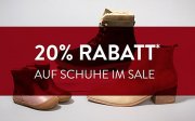20% extra auf Schuhe im Sale bei Mirapodo 