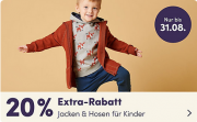 20% Extra-Rabatt auf 17.300 Jacken und Hosen f&uuml;r Kids bei MyToys