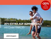 20% Extra-Rabatt auf alle Artikel im Summer Sale und Gratis Versand bei Dress For Less