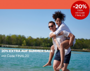 20% Extra-Rabatt auf alle Artikel im Summer Sale und Gratis Versand bei Dress For Less