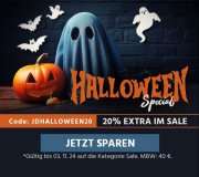 20% Extra-Rabatt auf alle bereits reduzierte Artikel im Sale bei Jeans Direct