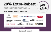 20% Extra-Rabatt auf alle bereits reduzierte Artikel im Sale bei MyBodyWear