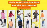 20% Extra-Rabatt auf alle bereits reduzierte Artikel im Sale im Asos Shop