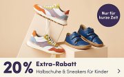 20% Extra-Rabatt auf alle Halbschuhe & Sneaker f&uuml;r Kids bei MyToys