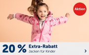 20% Extra-Rabatt auf alle Jacken & M&auml;ntel f&uuml;r Kids bei MyToys