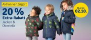 20% Extra-Rabatt auf alle Jacken und Oberteile im MyToys Shop