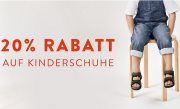 20% Extra-Rabatt auf alle Kinderschuhe bei Mirapodo