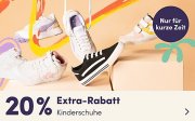 20% Extra-Rabatt auf alle Kinderschuhe bei MyToys