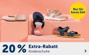 20% Extra-Rabatt auf alle Kinderschuhe bei MyToys