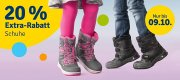 20% Extra-Rabatt auf alle Kinderschuhe im MyToys Shop