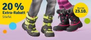 20% Extra-Rabatt auf alle Kinderstiefel im MyToys Shop