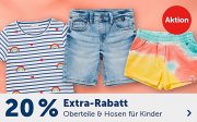 20% Extra-Rabatt auf alle Oberteile & Hosen f&uuml;r Kids bei MyToys