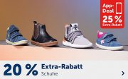 20% Extra-Rabatt auf alle Schuhe f&uuml;r Kids bei MyToys