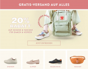 20% Extra-Rabatt auf alle Schuhe und Taschen f&uuml;r Damen und Herren + gratis Versand bei Mirapodo