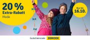 20% Extra-Rabatt auf alles in der Kategorie Kindermode im MyToys Shop
