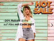 20% Extra-Rabatt auf ALLES inkl. berits reduzierte Artikel bei Dress For Less
