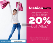 20% Extra-Rabatt auf alles inkl. Sale bei Mister Lady