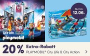 20% Extra-Rabatt auf alles von PLAYMOBIL City Life & City Action bei MyToys
