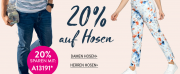 20% Extra-Rabatt auf alle Hosen im Adler Shop