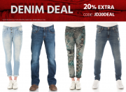 20% Extra-Rabatt auf viele Denim Top Modelle bei Jeans Direct