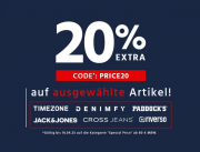 20% Extra-Rabatt auf ausgew&auml;hlte Artikel bei Jeans Direct