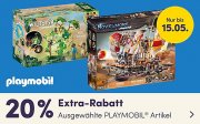 20% Extra-Rabatt auf ausgew&auml;hlte Artikel von PLAYMOBIL bei MyToys