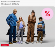20% Extra-Rabatt auf ausgew&auml;hlte Herbstmode & W&auml;sche f&uuml;r Damen, Herren und Kinder bei Otto