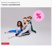 20% Extra-Rabatt auf ausgew&auml;hlte Herren- & Kindermode bei Otto