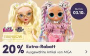 20% Extra-Rabatt auf ausgew&auml;hlte MGA Artikel bei MyToys