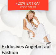 20% Extra-Rabatt auf ausgew&auml;hlte Mode bei HSE