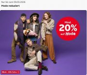 20% Extra-Rabatt auf ausgew&auml;hlte Mode f&uuml;r Damen, Herren und Kinder bei Otto