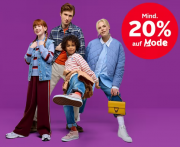 20% Extra-Rabatt auf ausgew&auml;hlte Mode f&uuml;r Damen, Herren und Kinder bei Otto