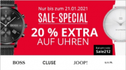 20% Extra-Rabatt auf ausgew&auml;hlte Uhren bei Christ