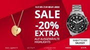 20% Extra-Rabatt auf ausgew&auml;hlte Uhren- und Schmuck-Highlights bei Christ