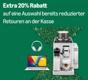 20% Extra-Rabatt auf ausgew&auml;hlte Retourenkauf Artikel bei Amazon