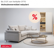 20% Extra-Rabatt auf ausgew&auml;hlte Wohnzimmerm&ouml;bel bei Otto