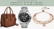20% Extra-Rabatt auf bereits reduzierte Artikel oder 30% Extra-Rabatt ab 2 Artikel bei Fossil