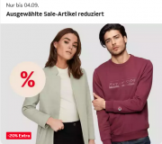 20% Extra-Rabatt auf bereits reduzierte ausgew&auml;hlte Mode- & Sportartikel im Sale bei Otto