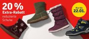 20% Extra-Rabatt auf bereits reduzierte Kinderschuhe im MyToys Shop