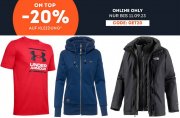 20% Extra-Rabatt auf bereits reduzierte Kleidung bei SportScheck