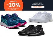20% Extra-Rabatt auf bereits reduzierte Schuhe bei SportScheck