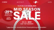 20% Extra-Rabatt auf bereits reduzierte Uhren und Schmuckst&uuml;cke bei Christ
