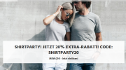 20% Extra-Rabatt auf bereits stark reduzierte T-Shirts im Jeans Direct Shop