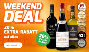 20% Extra-Rabatt auf das gesamte Wein Sortiment inkl. bereits reduzierter Angebote bei Weinvorteil