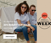 20% Extra-Rabatt auf das komplette Sortiment f&uuml;r Damen, Herren und Kinder bei Dress For Less
