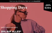 20% Extra-Rabatt auf das komplette Sortiment f&uuml;r Damen, Herren und Kinder bei Dress For Less
