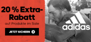 20% Extra-Rabatt auf den kompletten Damen-, Herren- und Kinder-Sale bei Adidas